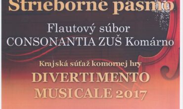 Divertimento musicale 2017 – úspech flautového súboru Consonantia